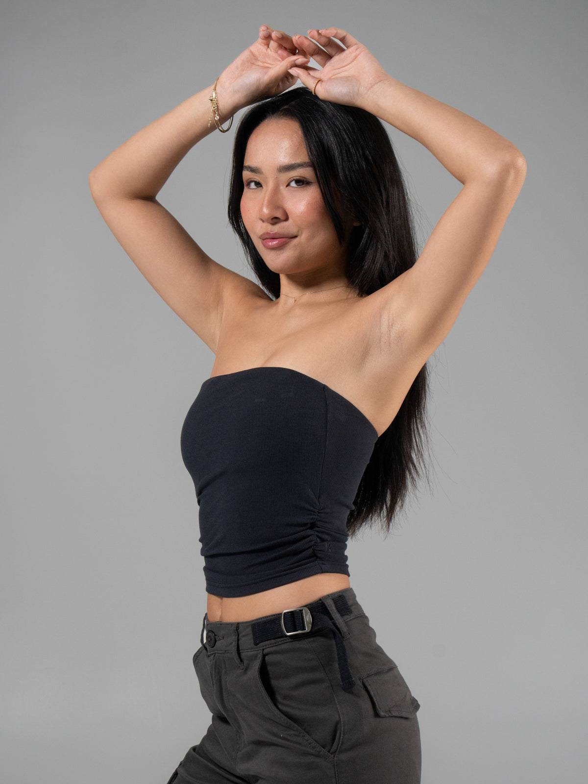 Brami Tube Top - Onyx Black