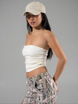 Thumbnail 5 of Brami Tube Top - Ivory, 5 of 6