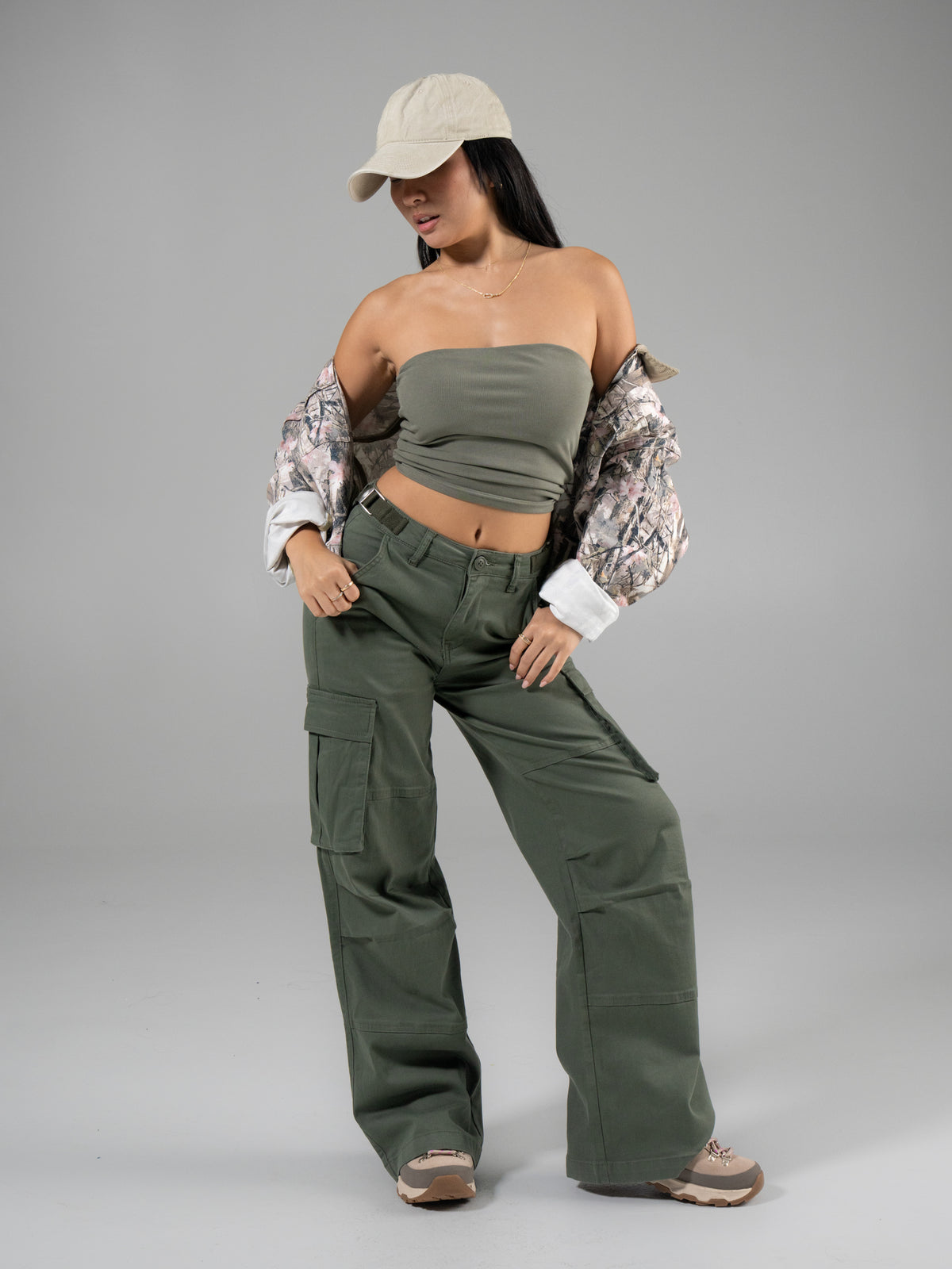 Brami Tube Top - Olive Juice