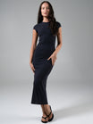 Brami Tee Shirt Dress - Onyx Black