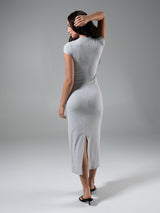 Thumbnail 2 of Brami Tee Shirt Dress - Heather Grey, 2 of 6