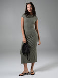 Brami Tee Shirt Dress - Olive Juice