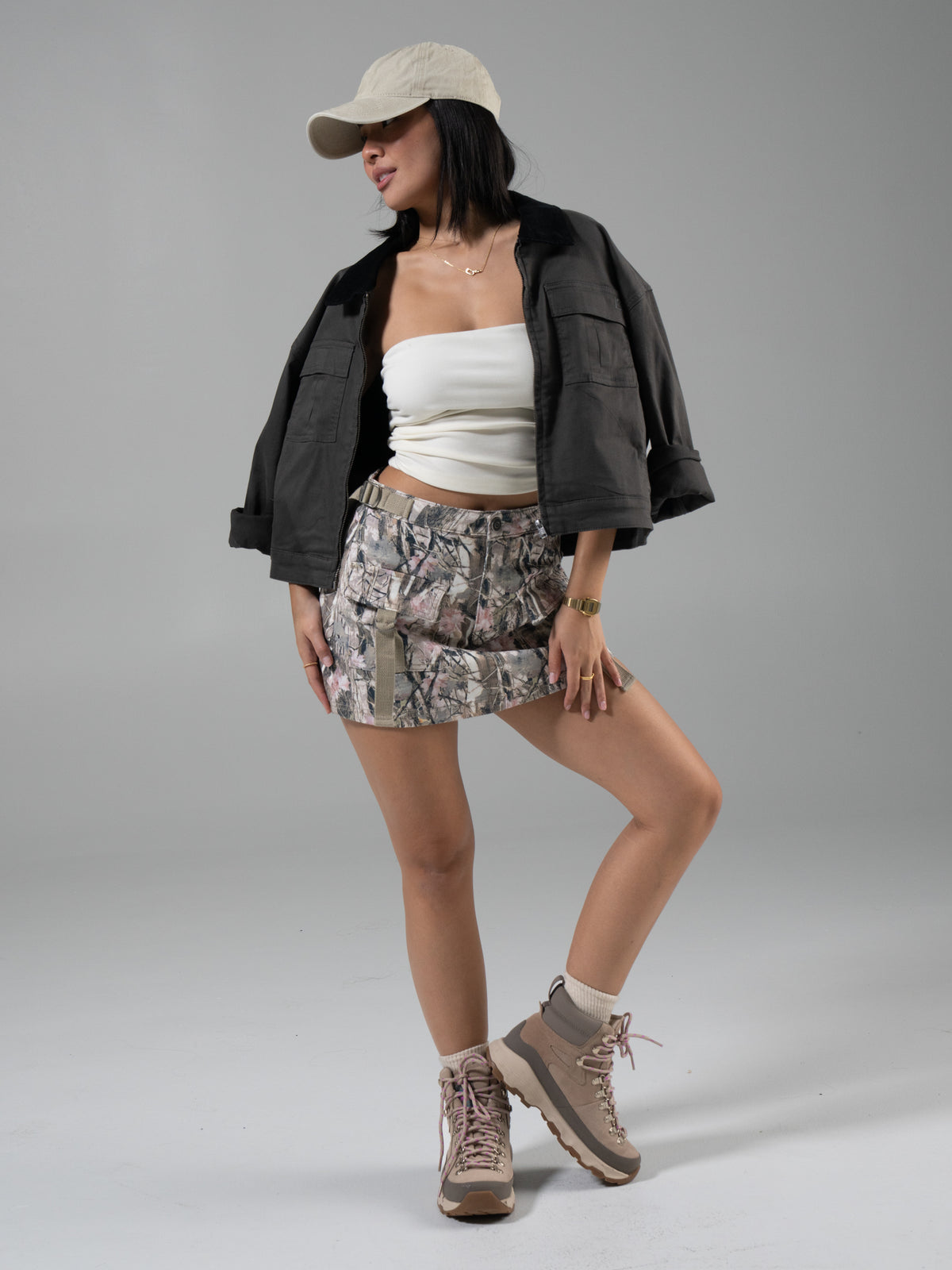 Denali Skort - Pink Camo