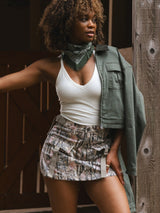 Thumbnail 1 of Denali Skort - Pink Camo, 1 of 6