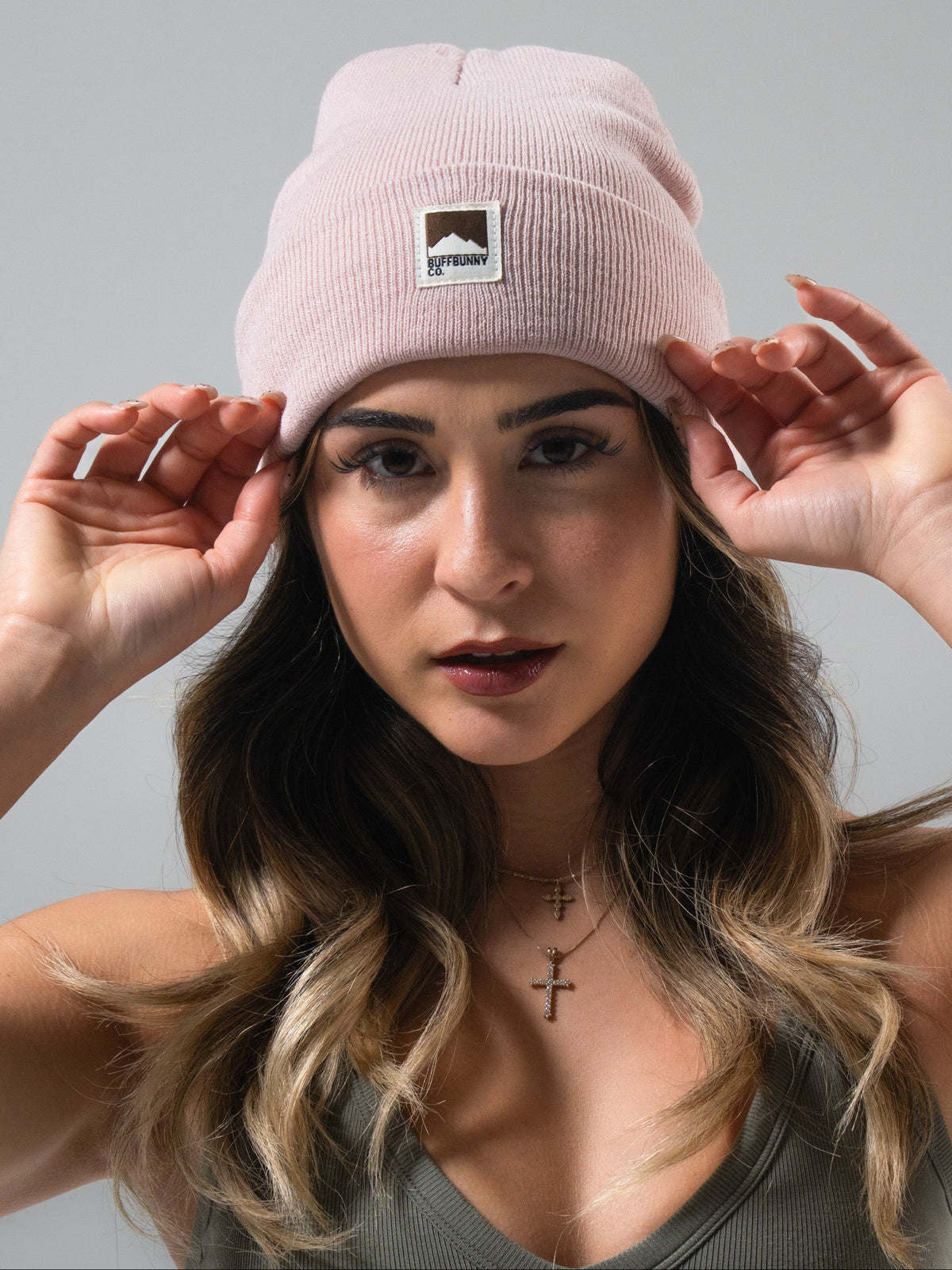 Denali Beanie - Strawberry Milk