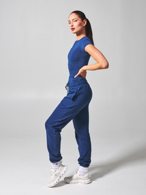 Halo Tee - Baked Blue