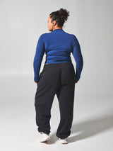 Thumbnail 5 of Halo Long Sleeve Baby Tee - Baked Blue, 5 of 7