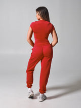 Thumbnail 5 of Halo Tee - Lipstick Red, 5 of 7