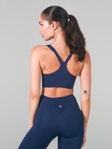 Thumbnail 3 of Airbrush Sports Bra - Baked Blue, 3 of 5