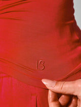 Thumbnail 7 of Halo Tee - Lipstick Red, 7 of 7