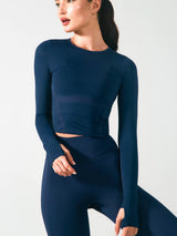 Thumbnail 2 of *PREORDER* Storm Waist Top - Baked Blue, 2 of 13