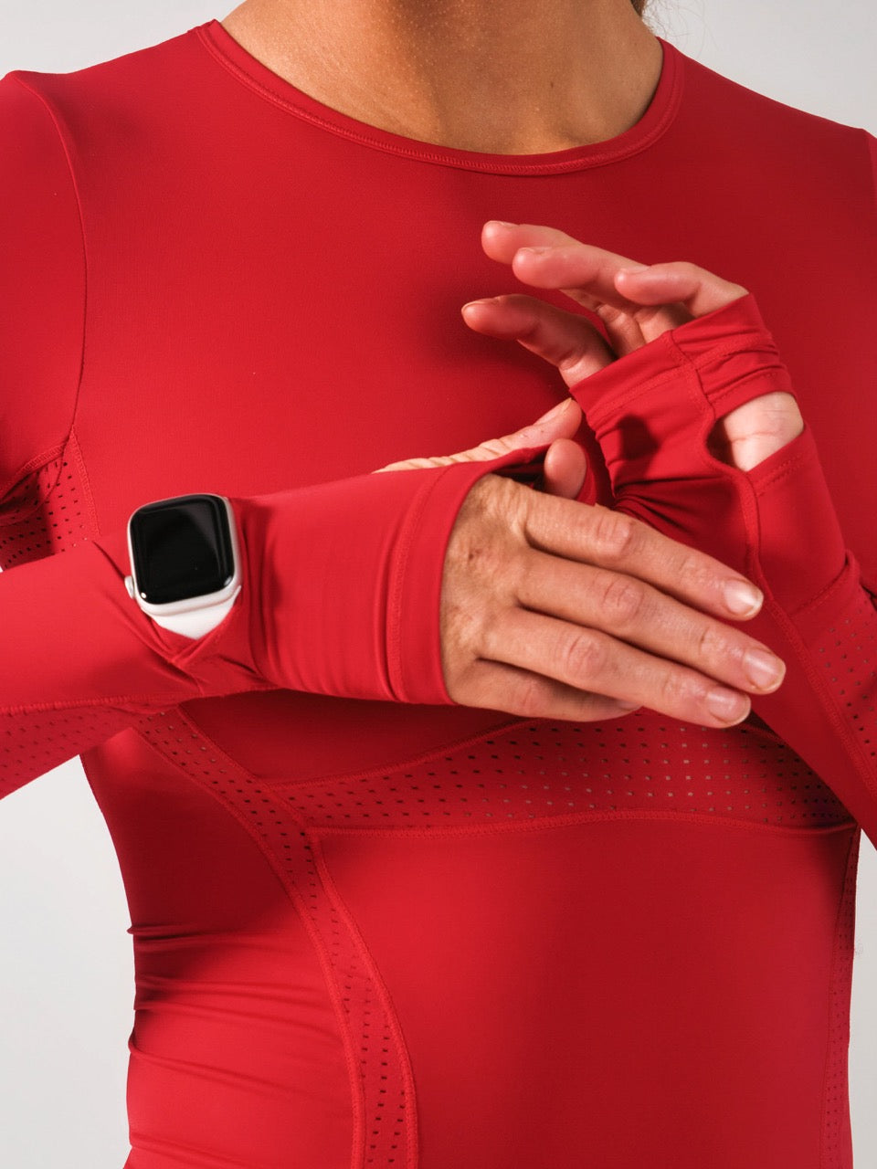 *PREORDER* Storm Hip Top - Lipstick Red