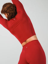 Thumbnail 4 of *PREORDER* Storm Waist Top - Lipstick Red, 4 of 6