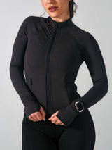 Thumbnail 1 of *PREORDER* Elysium Zip Jacket - Onyx Black, 1 of 6
