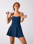 Bend and Snap Dress - Baked Blue