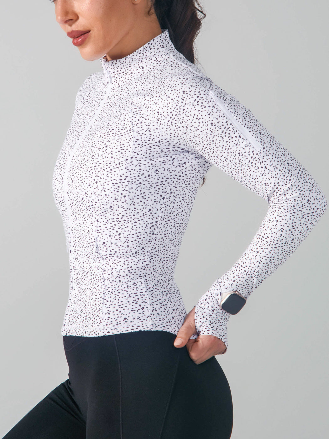*PREORDER* Elysium Zip Jacket - Dalmation Print