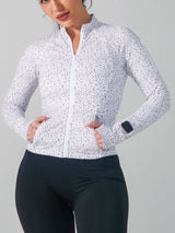 Thumbnail 4 of *PREORDER* Elysium Zip Jacket - Dalmation Print, 4 of 7