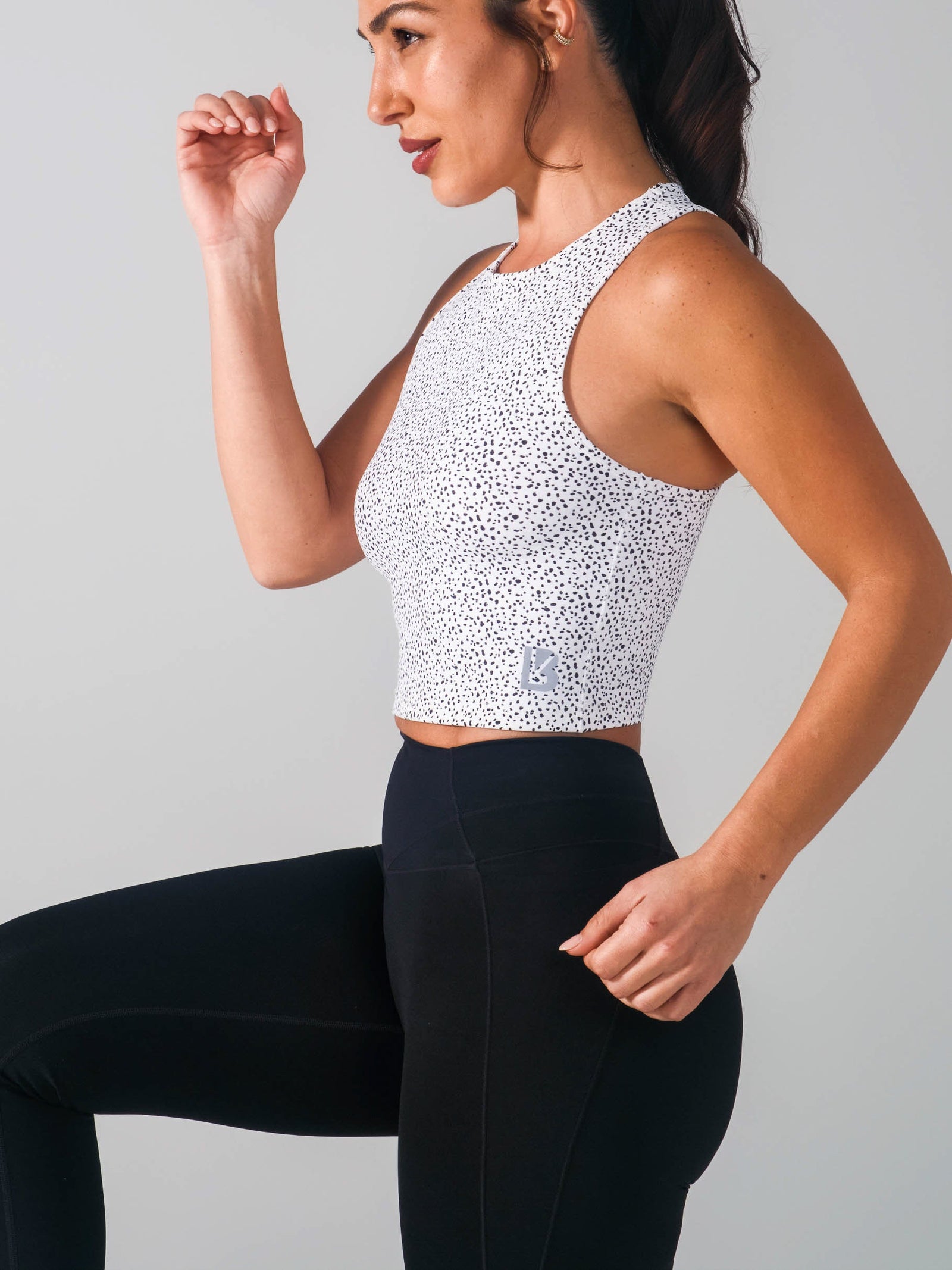 Aurora Tank - Dalmation Print