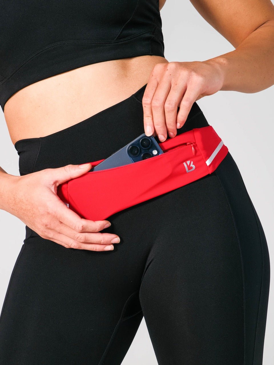 Story Running Belt - Lipstick Red