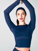 Thumbnail 11 of *PREORDER* Storm Waist Top - Baked Blue, 11 of 13