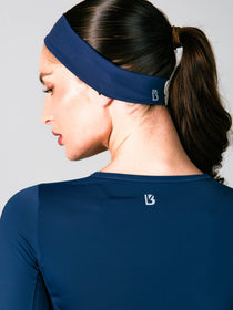 Airbrush Headband - Baked Blue