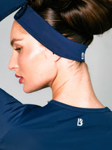 Thumbnail 2 of Airbrush Headband - Baked Blue, 2 of 2