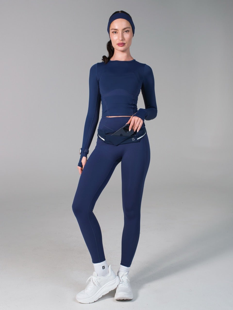 Story Running Belt - Baked Blue