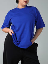 Thumbnail 1 of Essential Short Sleeve Tee - Rio Blue, 1 of 5