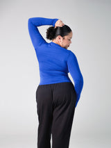 Thumbnail 4 of Halo Long Sleeve Hip Tee - Rio Blue, 4 of 5