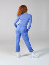 Thumbnail 5 of Halo Long Sleeve Baby Tee - Azul, 5 of 6