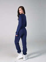 Thumbnail 2 of Halo Long Sleeve Hip Tee - Baked Blue, 2 of 4