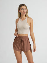 Thumbnail 1 of Ribbed Seamless Tank - Stardust, 1 of 6