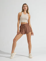 Thumbnail 3 of Ribbed Seamless Tank - Stardust, 3 of 6