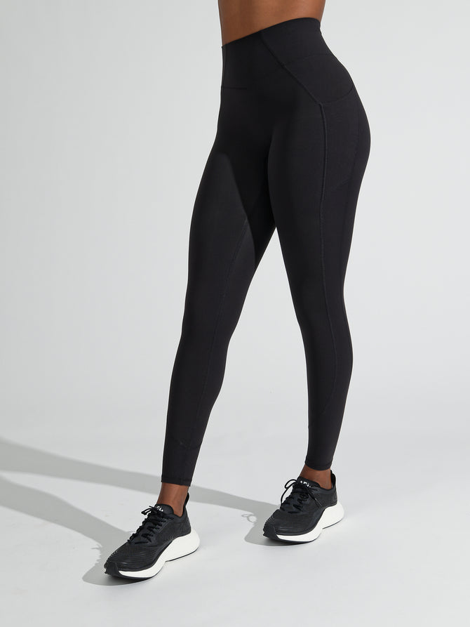 Buff Bunny Black Shiny Leggings Women's Size Medium - $65 New With