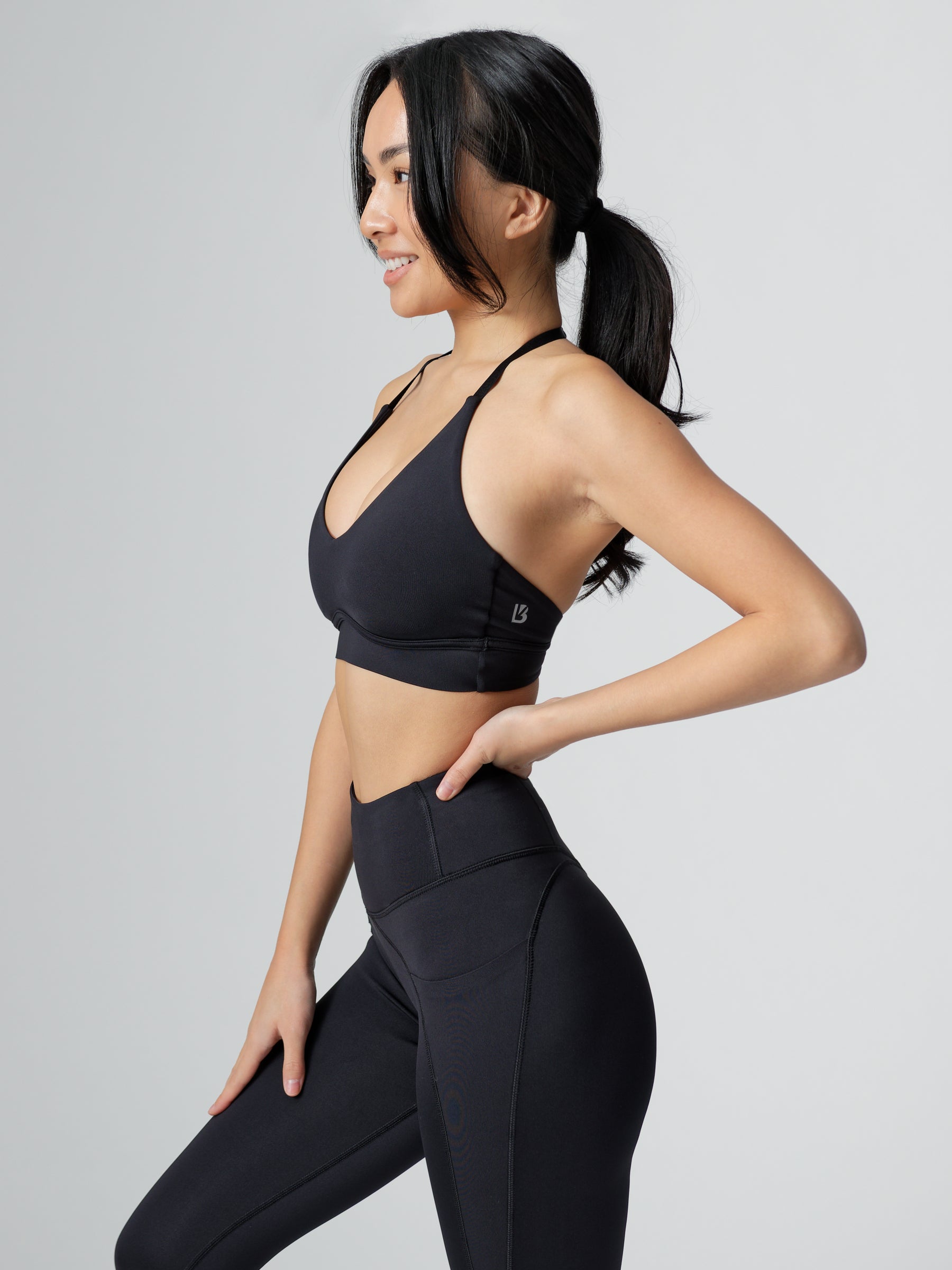 Sultry Sports Bra - Carbon Black