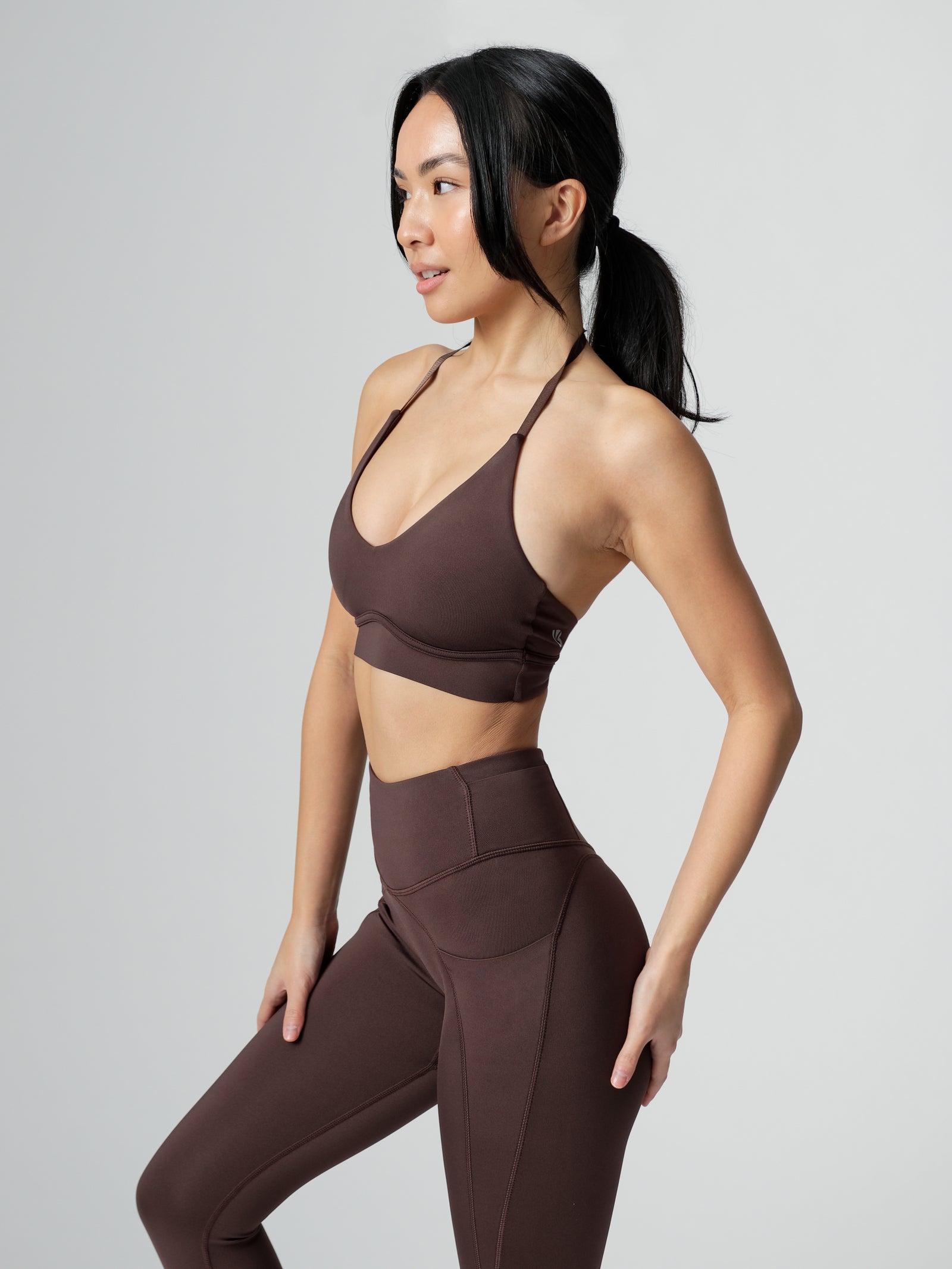 Sultry Sports Bra - Journey Dark Brown