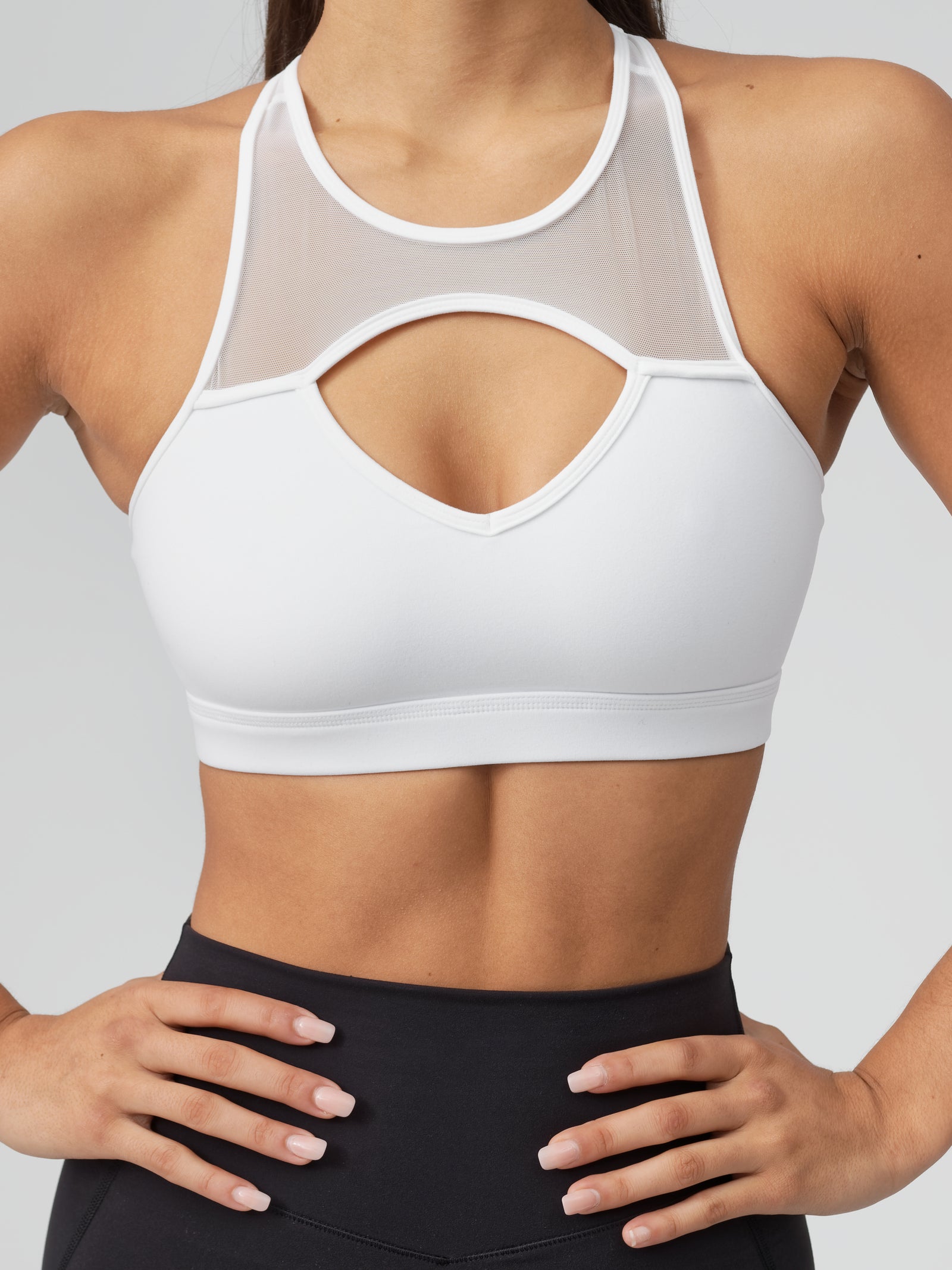 Ambrosia Sports Bra - White