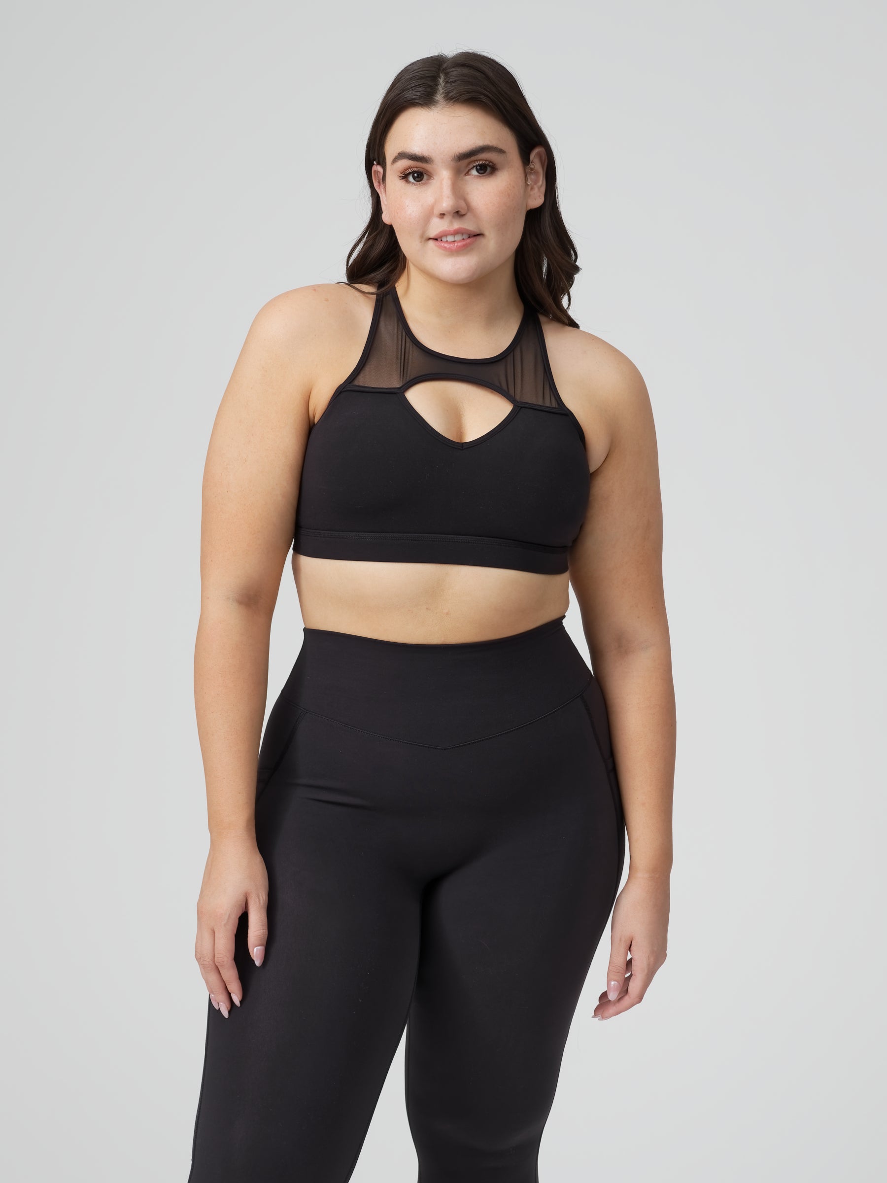 Ambrosia Sports Bra - Onyx Black