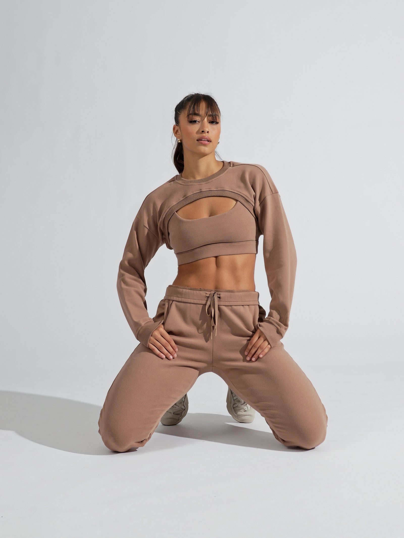 Cloud Bolero Shrug - Dune