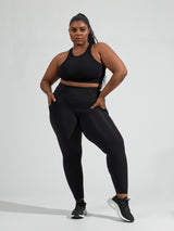 Thumbnail 12 of Contour Pocket Legging - Onyx Black, 12 of 13