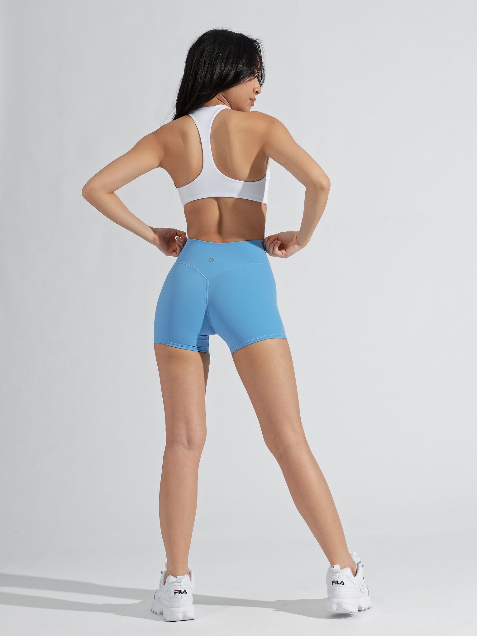 Curve Sports Bra - White