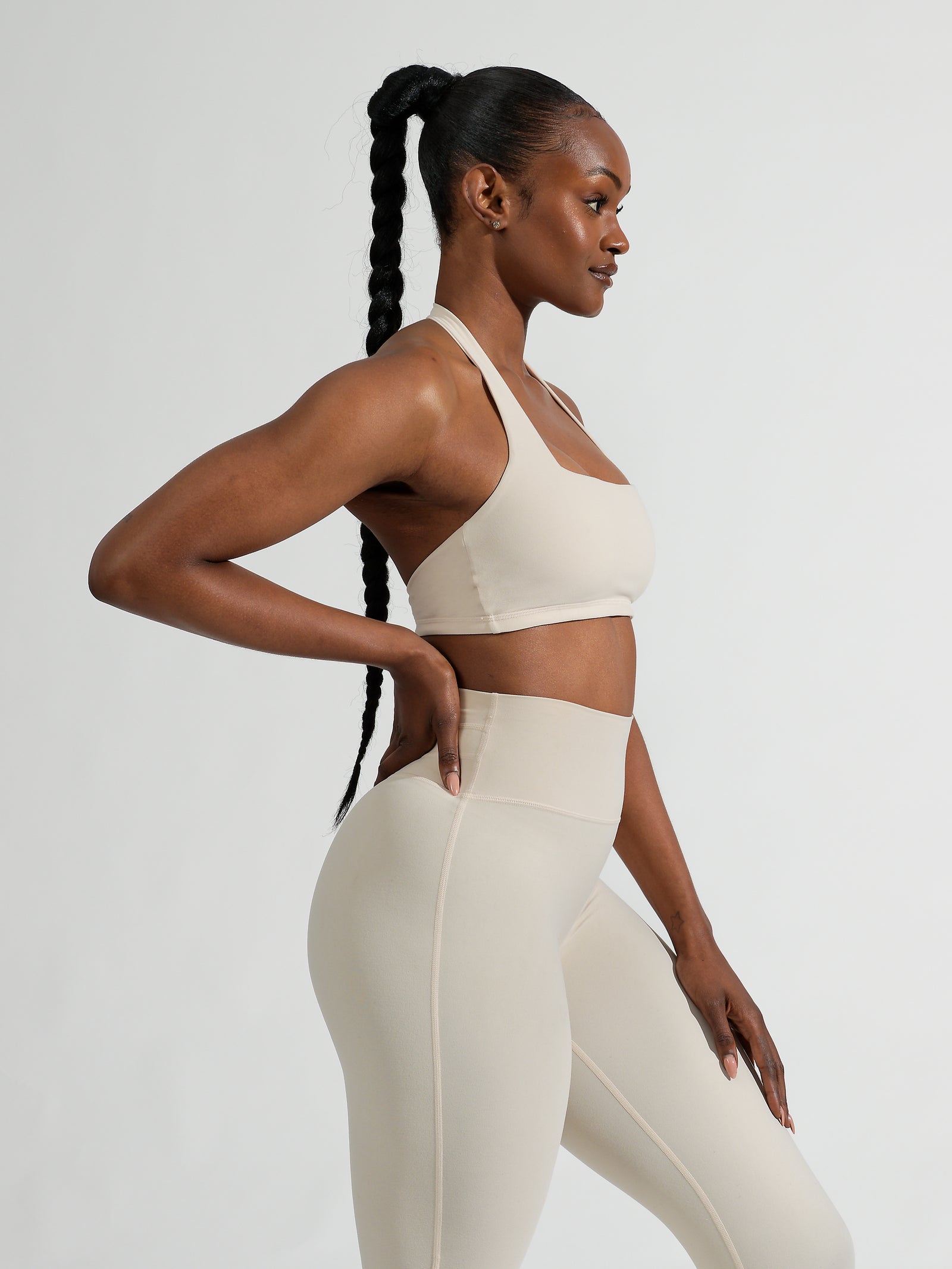 Revolution Halter Sports Bra - Stardust