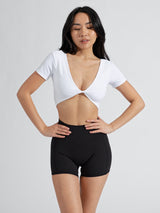 Thumbnail 6 of AirKnit Reversible Crop - White, 6 of 8