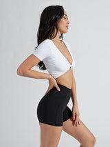 Thumbnail 7 of AirKnit Reversible Crop - White, 7 of 8