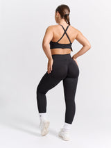 Thumbnail 6 of Plunge Seamless Sports Bra - Charcoal, 6 of 6