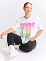 Thumbnail 5 of Strong SS Tee - White, 5 of 5