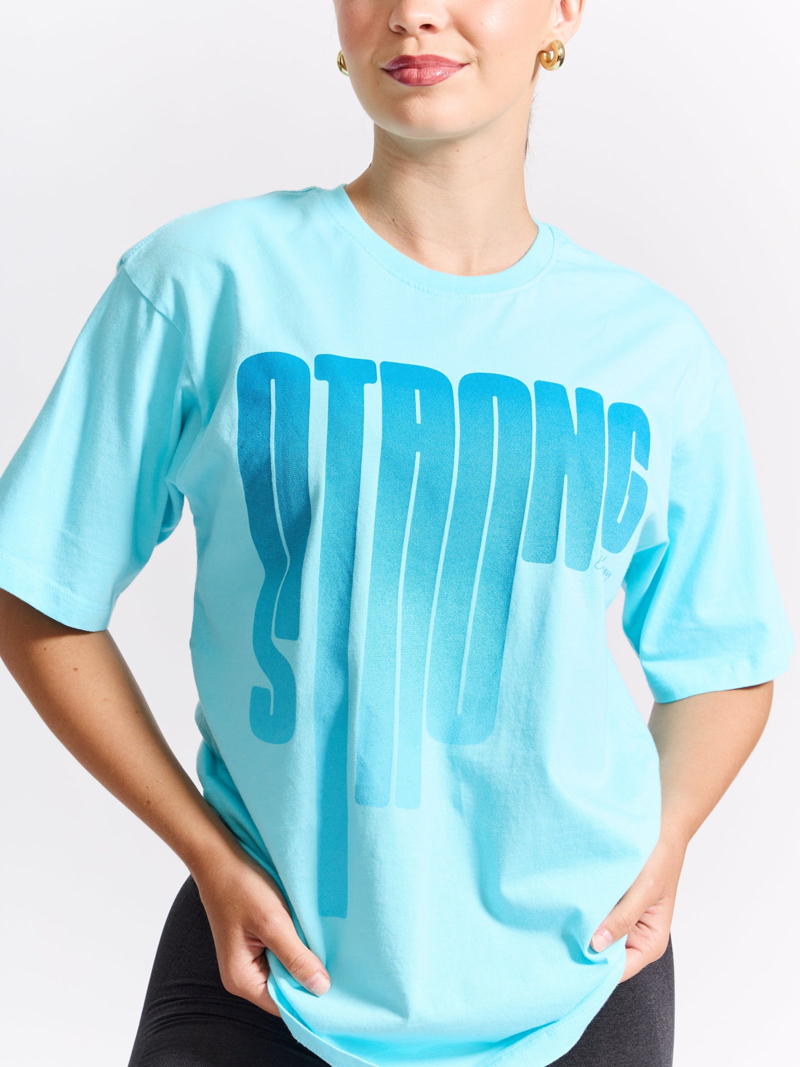 Strong SS Tee - Cotton Candy