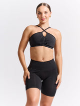 Thumbnail 4 of Wonder Seamless Sports Bra - Charcoal, 4 of 6