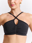 Wonder Seamless Sports Bra - Charcoal