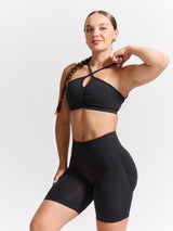 Thumbnail 3 of Wonder Seamless Sports Bra - Charcoal, 3 of 6